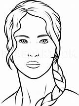 Katniss Drawing Draw Easy Step Hunger Games Drawings Online Characters Everdeen Pop Print Dragoart Tutorial Tutorials Dawn Visit Jennifer Culture sketch template