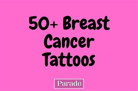 fight the fight find the cure 50 symbolic breast cancer tattoos for