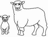 Colorat Planse Oaie Animale Domestice Desene Miel Oi Fise Copii Oaia Gradinita Lucru Miei Vaca Educative Mamifere Sheep Porc Craciun sketch template