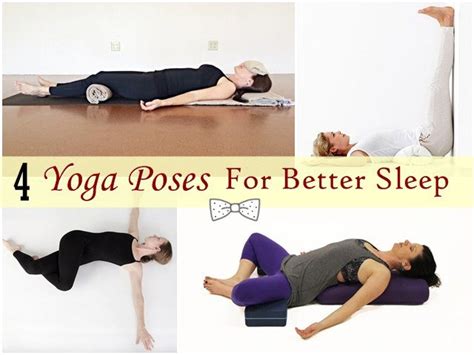 yoga poses   sleep