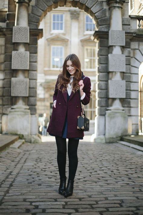 burgundy coat designs women    season