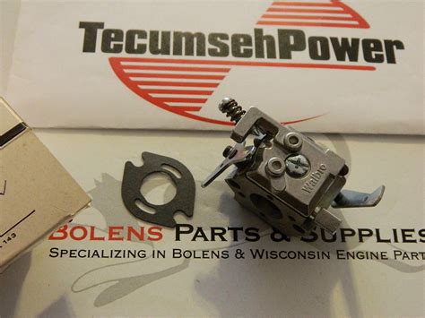 tecumseh genuine  tecumseh carburetor fits  tc auger power drill nla
