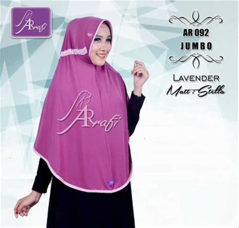 hijab arrafi terbaru jumbo tutorial hijab terbaru