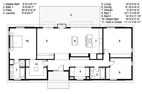 open concept ranch style home plans home
