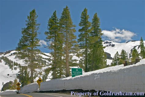 caltrans announces state route 108 sonora pass and state route 89