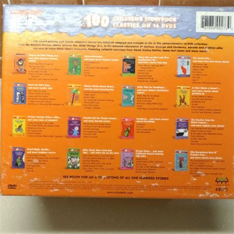 kids childrens scholastic video collection dvd  storybook classic