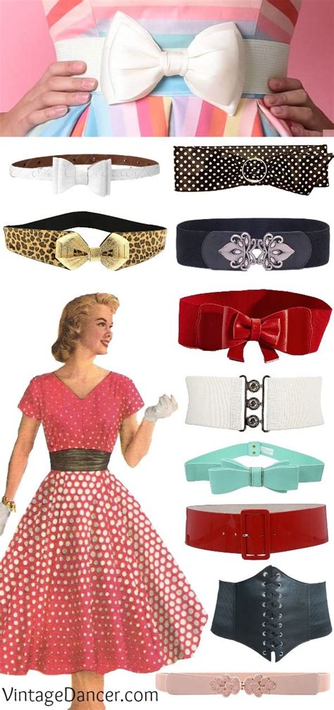 vintage wide belts cinch belts 1950s belts for dresses