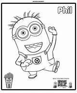 Coloring Pages Minion Sprout Printable Minions Clipart Color Kids Phil Drawing Choose Board Sheets Getdrawings Clipground Getcolorings Print sketch template
