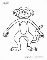 Firstpalette Chimpanzee Afkomstig sketch template