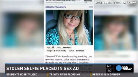 mom s selfie stolen posted in craigslist sex ad