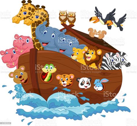 Noahs Ark Cartoon Stock Illustration Download Image Now Istock