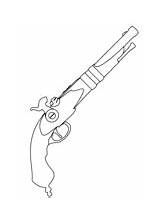 Coloring Pistol Guns Pages Pistole Kleurplaat Gun Ausmalbilder Ausmalbild Zum Vintage Nerf Drawing sketch template