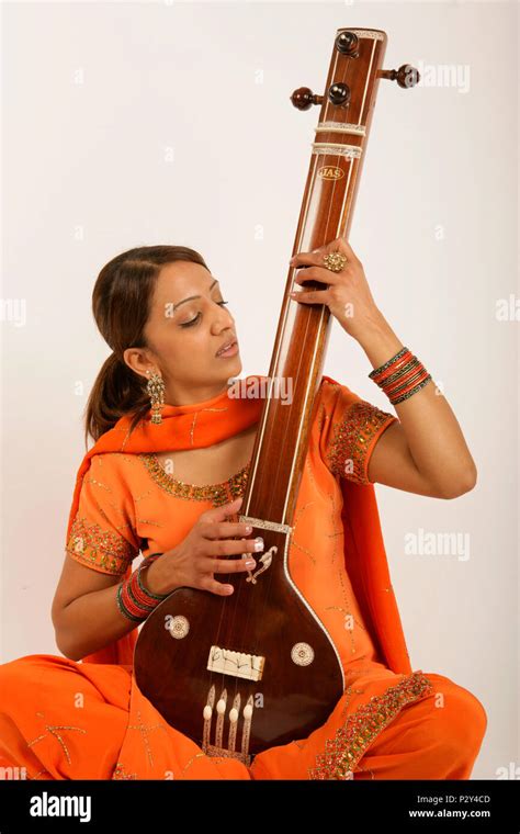 tanpura indian drone string instrument stock photo alamy