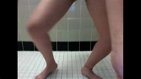 horny pissing and cumming all over myself and public shower stall xvideos
