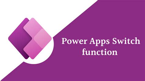 switch function  powerapps power platform geeks