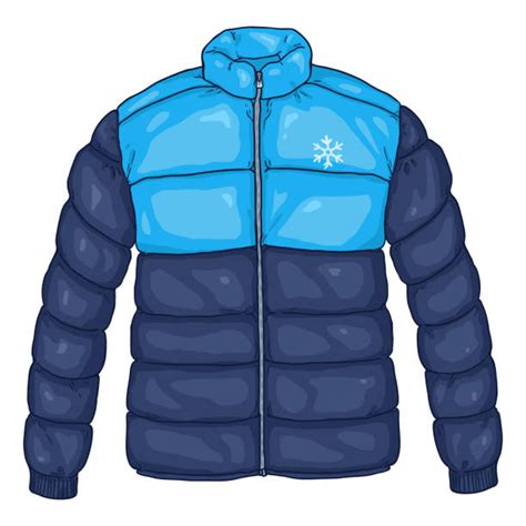 Puffer Jacket Illustrations Royalty Free Vector Graphics