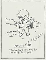 Psalm Unto Thy Melodies Scripture Psalms sketch template