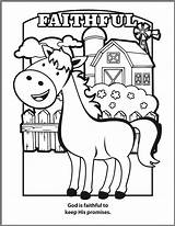 Vbs Coloring Farm Crafts Faith Bible Book Fresh School Themes Lessons Bogard Press Kids sketch template