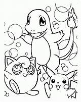 Coloring Pikachu Pokemon Pages Colouring Book Friends Library Clipart Kids sketch template