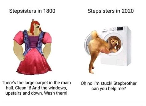 Stepsister Stuck Washing Machine – Telegraph