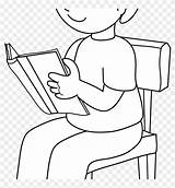 Sitting Chair Clipart Child Sit Boy Drawing Library sketch template