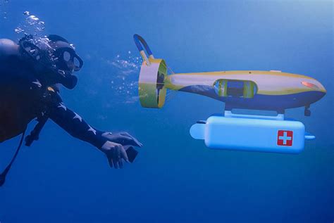 saver whale underwater drone aims   rescuers  emergencies  flighter
