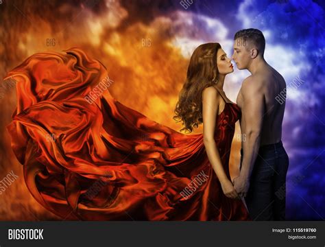 Couple Love Hot Fire Image And Photo Free Trial Bigstock