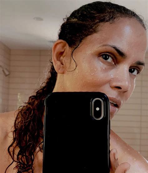 Halle Berry Shared A Nude Shower Selfie On Instagram