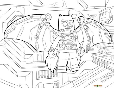 lego batman coloring pages    print