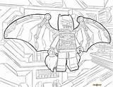Lego Batman Coloring Pages Print sketch template