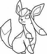 Glaceon Lineart Deviantart sketch template