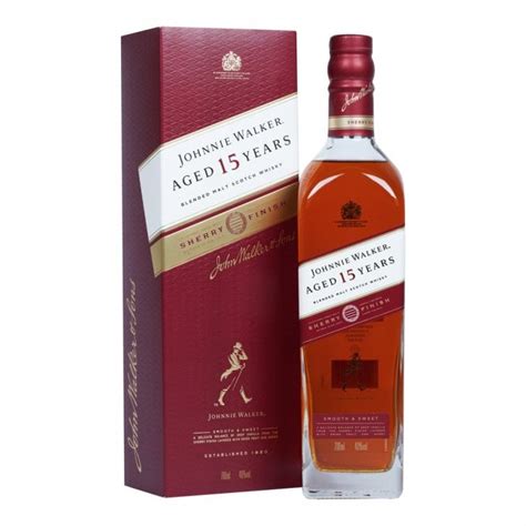 johnnie walker 15 year old sherry finish whisky from the whisky