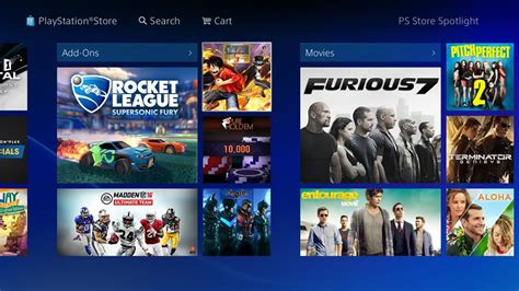 Ps Store Receives Full Makeover On Ps4 Receives Positive