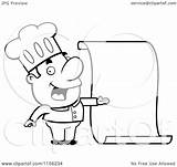 Menu Cartoon Chef Coloring Blank Clipart Proudly Presenting Cory Thoman Outlined Vector 2021 sketch template