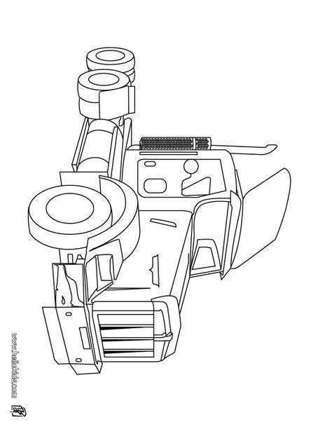 box truck coloring page coloring pages