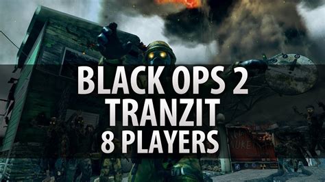 Black Ops 2 Zombies Tranzit 8 Players Tutorial Youtube