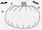 Pumpkin Coloring Pages Kids Halloween Printable Outline Pumpkins Template Drawing Vine Print Easy Blank Line Clipart Cliparts Color Clip Getdrawings sketch template