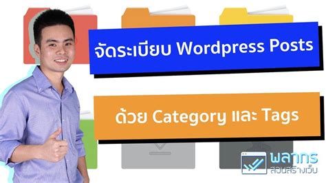 wordpress post categories tags