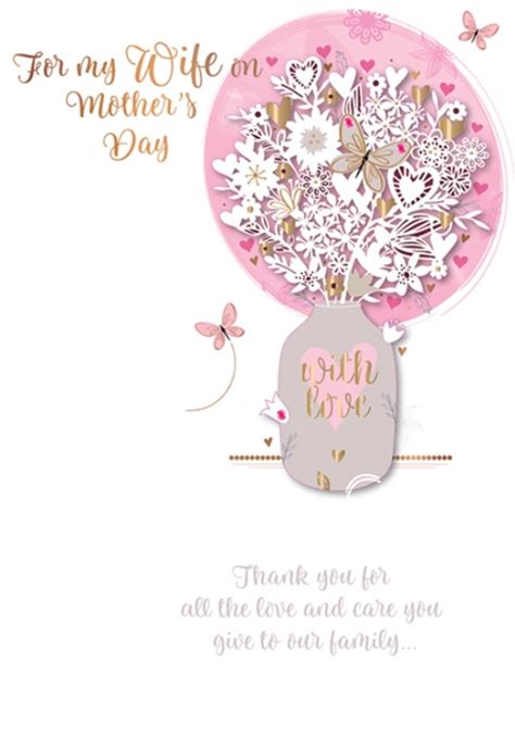 mothers day cards  wife minimalist choose  thousands  templates