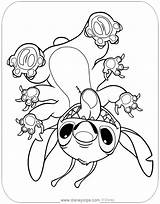 Stitch Lilo Disneyclips Sticking Funstuff sketch template