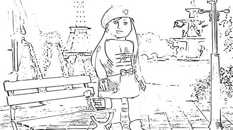 ideas  coloring american girl doll lea coloring pages