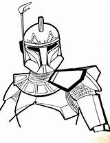 Trooper Cody Boba Fett Troopers Ausmalen Justcolorr Clipartmag 1021 Lineart Lego sketch template