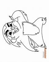 Bunga Lion Kion Guard Fuli Coloring Pages Beshte Guarda Disneyclips Leão Sketch Printable Color sketch template