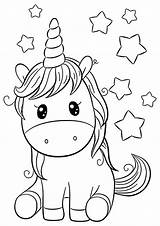 Unicorn Coloring Childhood Pages Printable Baby Xyz Livet Mermaid Dreams Category Quality High Kids sketch template