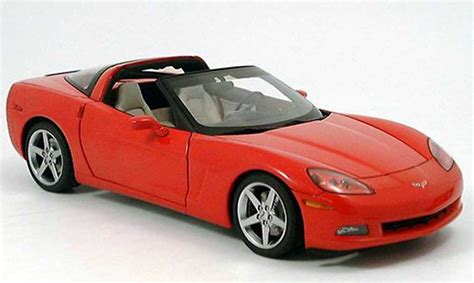 modellautos chevrolet corvette   autoart  coupe  rot