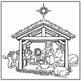 Nativity Printablee 1056 sketch template