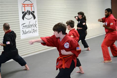 Group Martial Arts Class Frederick Martial Arts