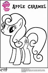 Coloring Pages Name Apple Mlp Print Family Pony Color Printable Getcolorings sketch template
