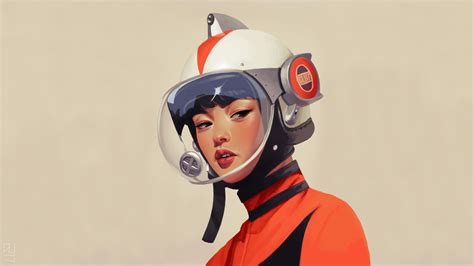 Wallpaper Daniela Uhlig Astronaut Space Suit Vintage