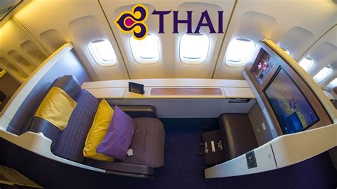 Thai Airways Tg476 Boeing 747 First Class Sydney Bangkok